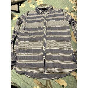 6 FOR $15 Timing small striped button down top